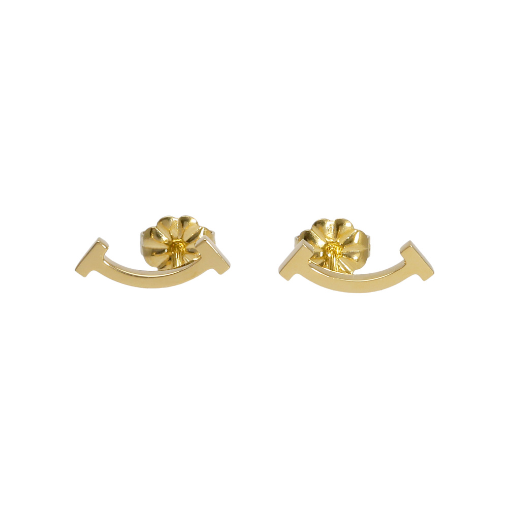Tiffany & Co. Tiffany T Smile Earrings 18K Yellow Gold 60150766