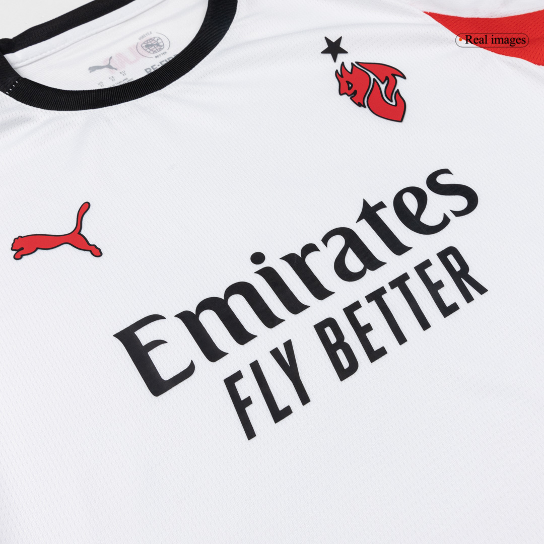 AC Milan Away Kids Soccer Jerseys Full Kit 2025/26