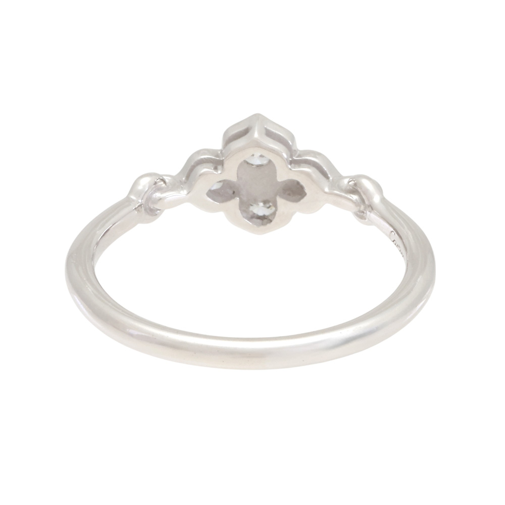 Cartier Hindu Ring 18K White Gold Diamond