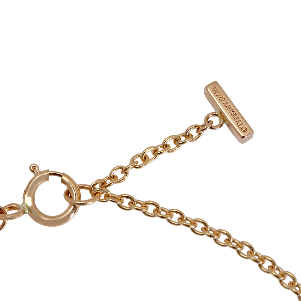Tiffany & Co. Tiffany T Smile Bracelet 18K Rose Gold Diamond 62994657