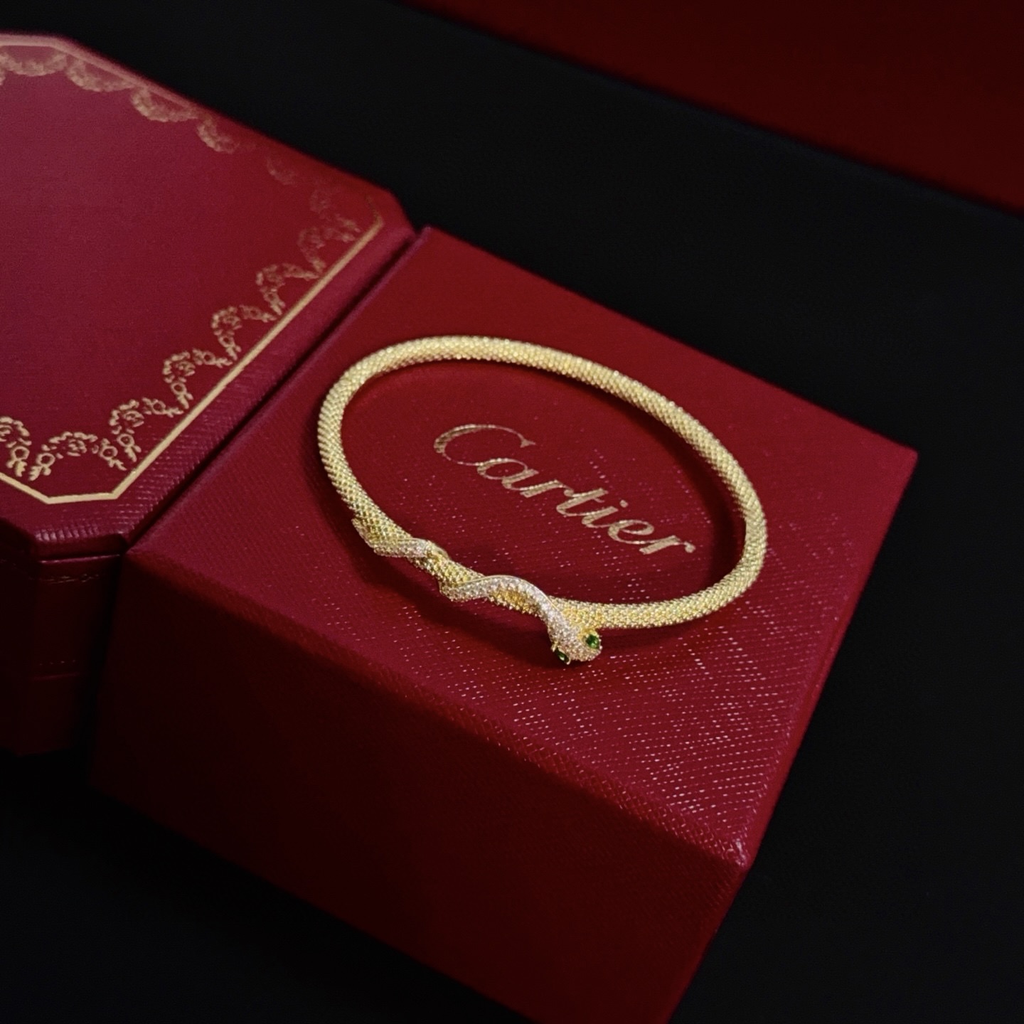 Cartier Snake Diamond Bracelet - cnluxepick