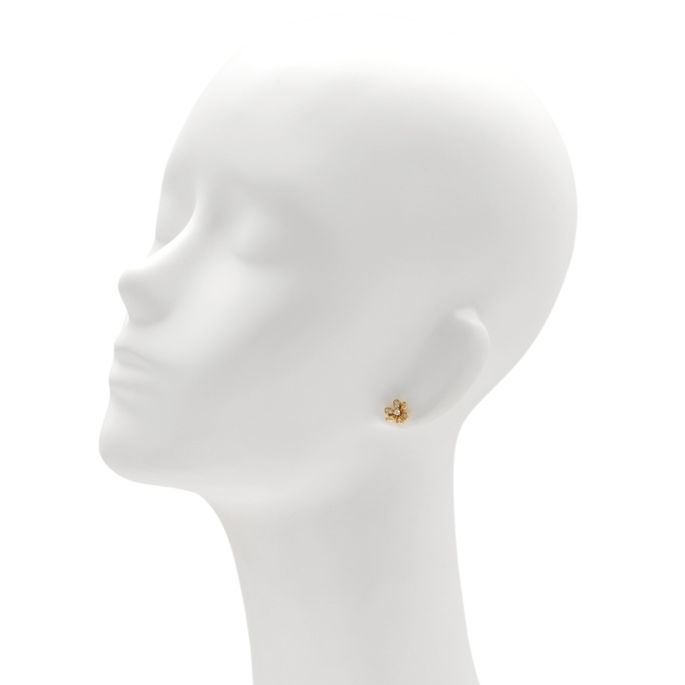Van Cleef & Arpels Frivole Earrings 18K Yellow Gold VCARP24200