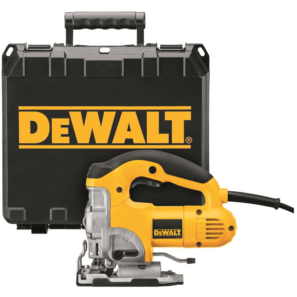 DEWALT HEAVY-DUTY VARIABLE SPEED TOP-HANDLE JIG SAW KIT (DW331K)