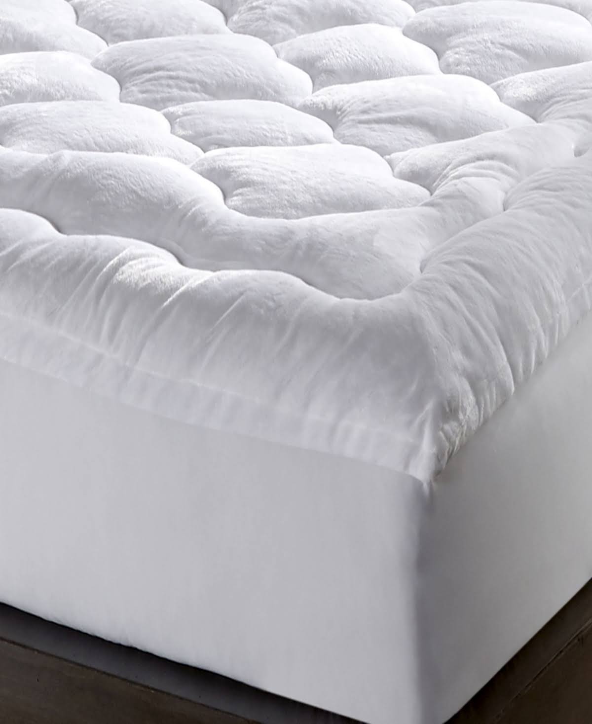 MGM Grand Hotel Mink Plush Fiber Bed Mattress Topper Twin White