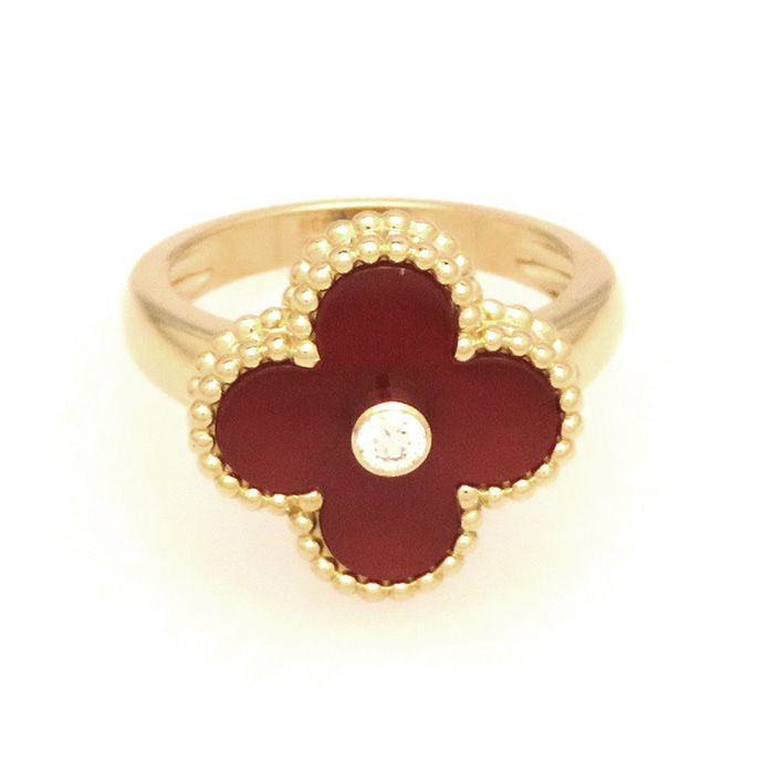 Van Cleef & Arpels Alhambra Ring 18K Rose Gold