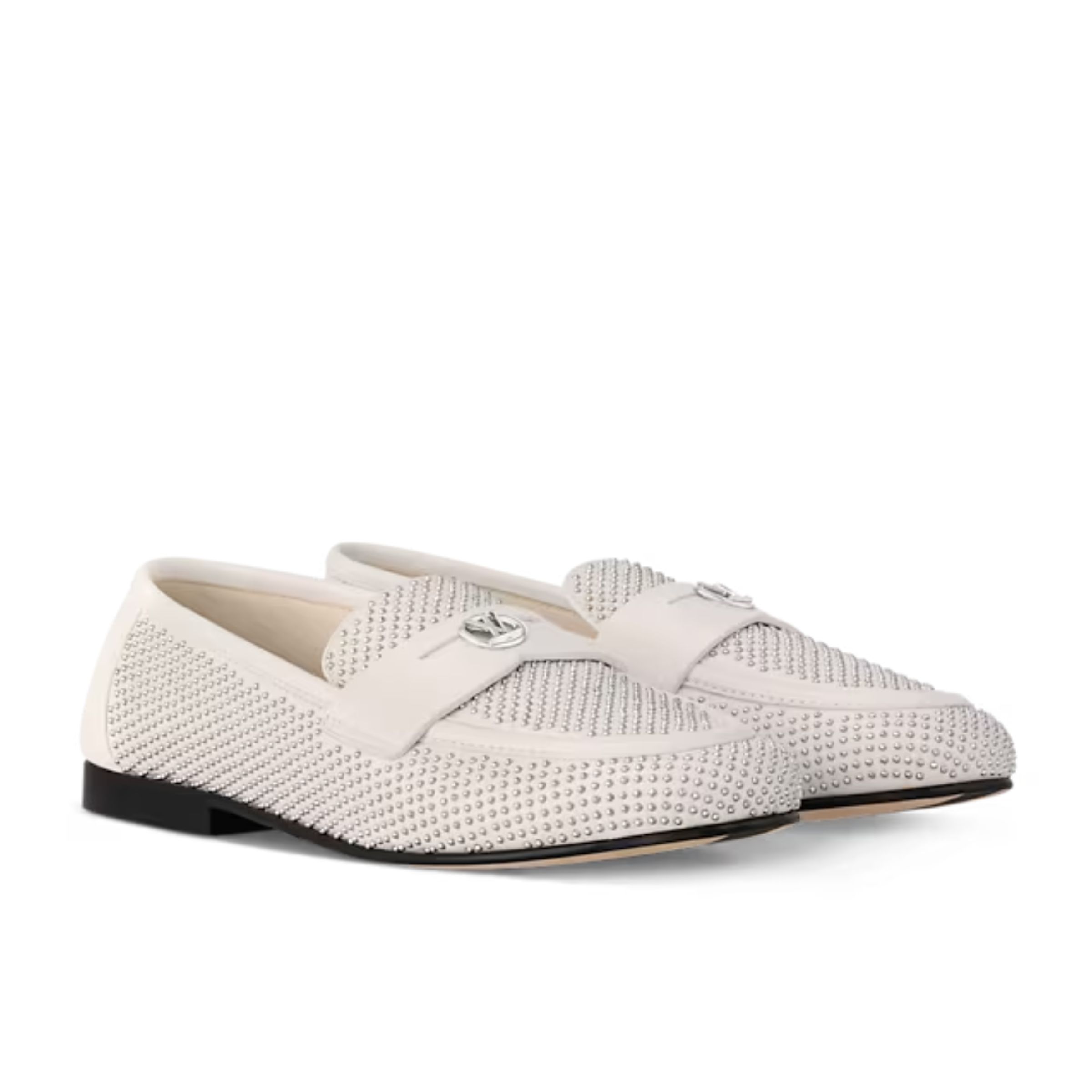 Louis Vuitton Soho Flat Loafer White1AGXDC