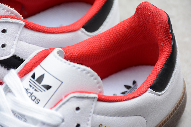 Adidas Samba Og Shoes Cloud White/Black/Red B75809