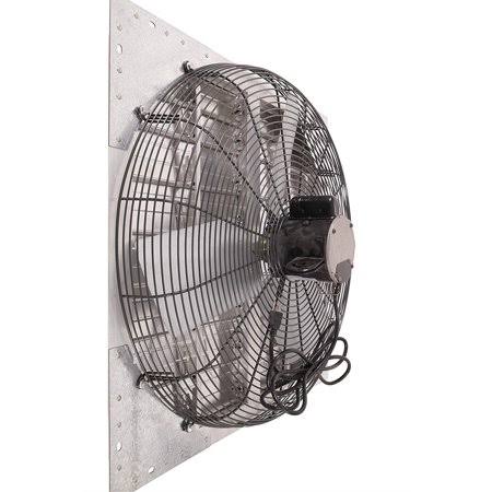 Hessaire 30sf8v240 30x22 Shutter Fan, Industrial