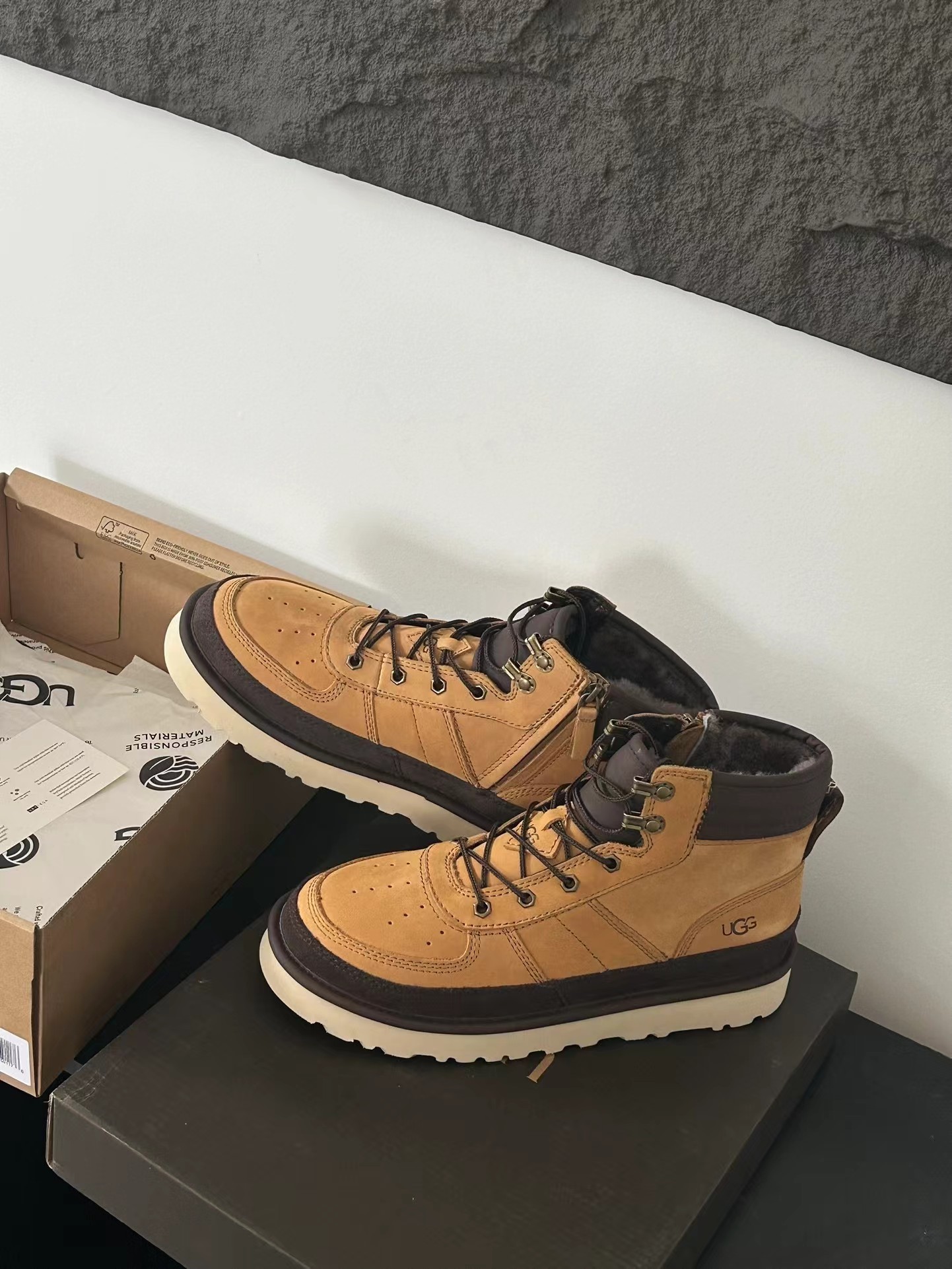 Top Quality UGG Highland Boot 'Beige Brown' - cnluxepick