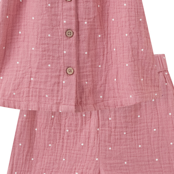 Topomini Baby Musselin-Set mit Bluse und Shorts