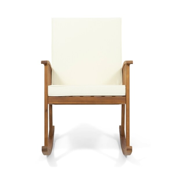 Casa Acacia Wood Rocking Chairs (Set of 2) by Christopher Knight Home