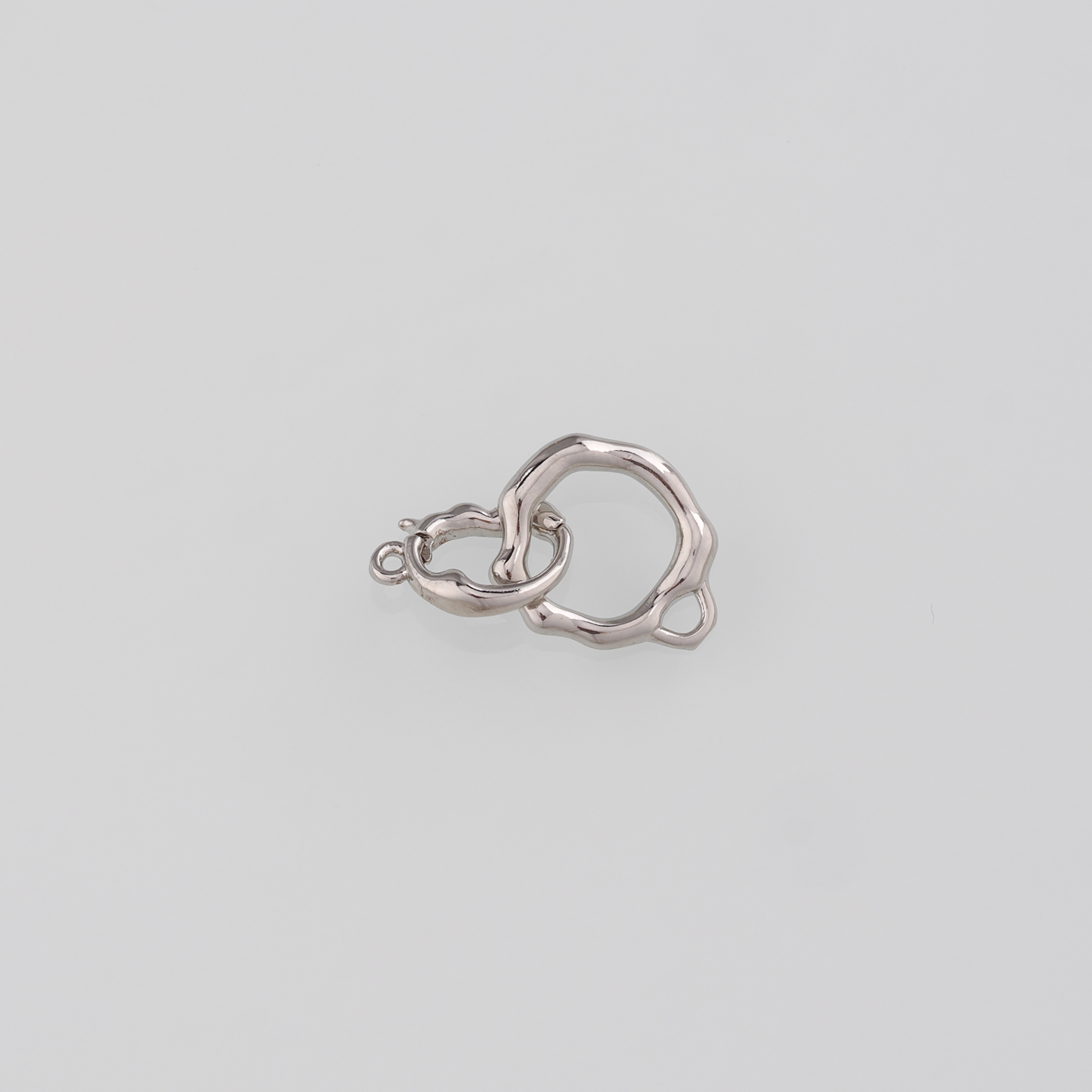 18K Gold Filled End Clasp,Hook Clasps,Connector End Cap Clasp for DIY Jewelry Necklace Bracelet