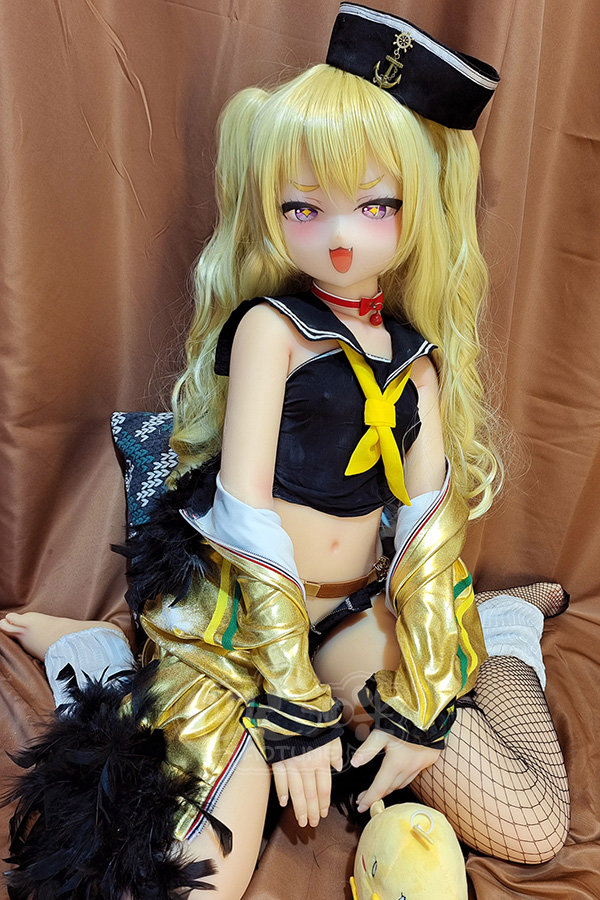 135cm Head#84 AA-cup Plump Body Silicone Sex Doll Cosplay