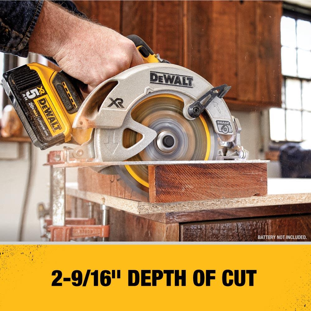 20V MAX 7 1/4″ Circular Saw and Lithium Ion Battery Starter Kit