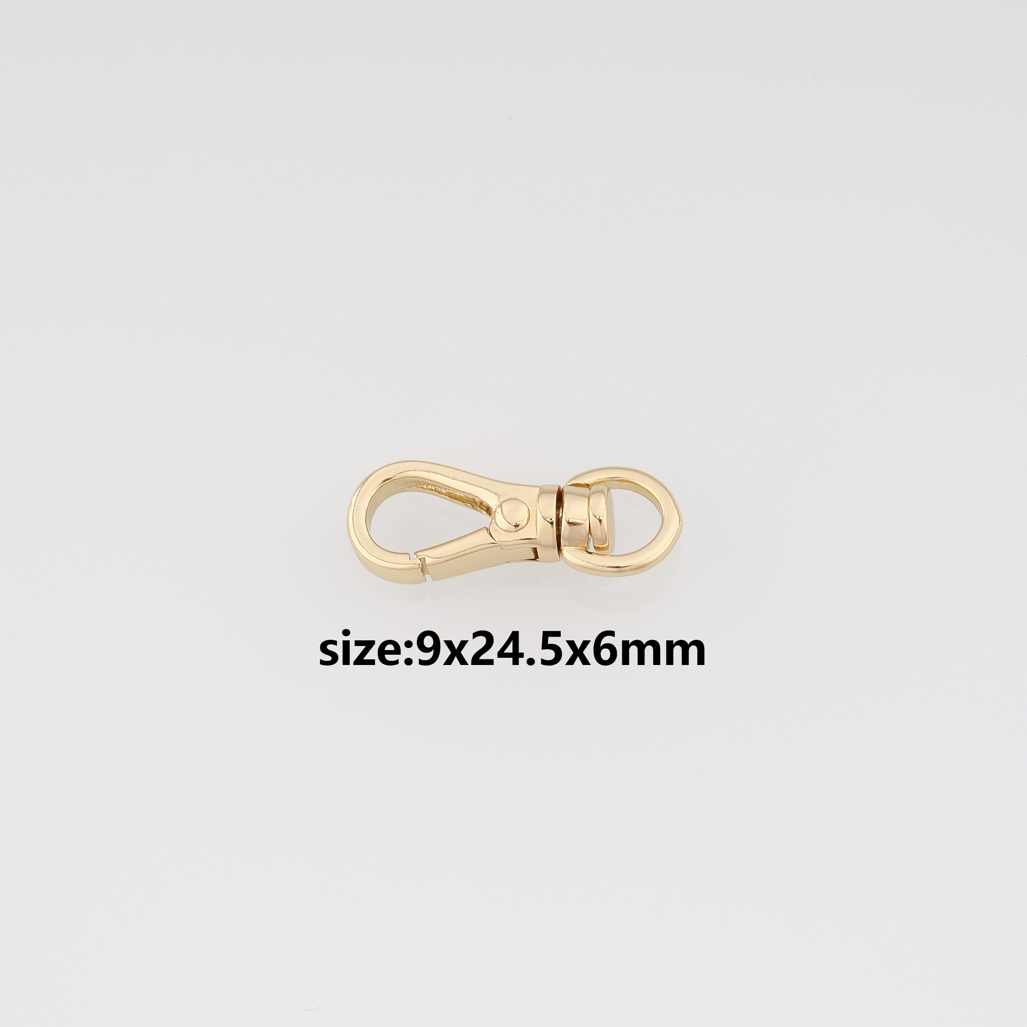 18K Gold Filled Lobster Claw Clasp,Lobster Clasp Lock,Spring Buckle for DIY Jewelry Necklace Bracelet