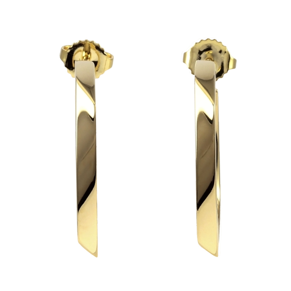 Tiffany & Co. Frank Gehry Earrings 18K Yellow Gold
