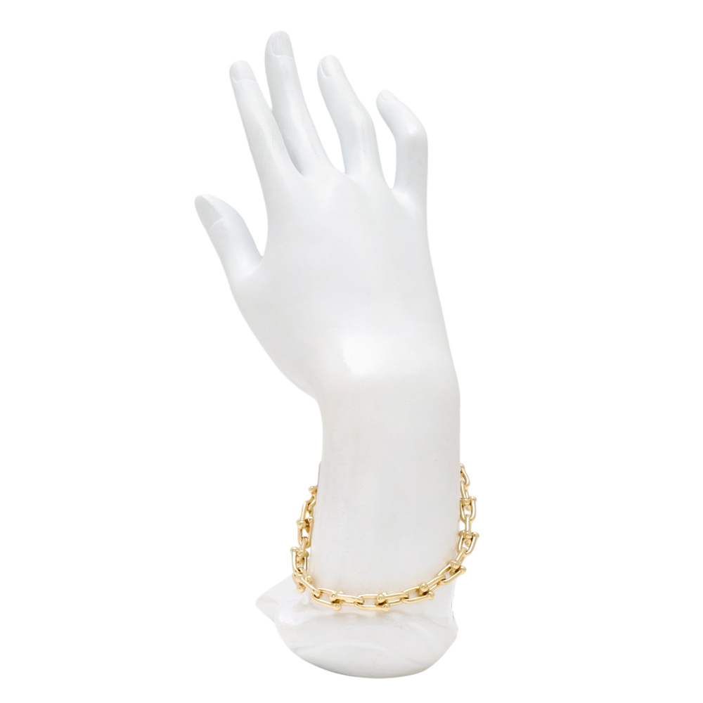 Tiffany & Co. Hardware Link Bracelet 18K Yellow Gold 60153076
