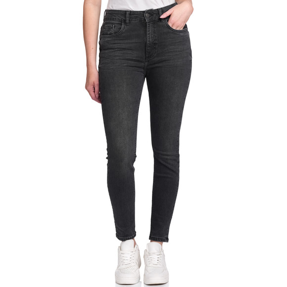 Jonas Nielsen Damen Skinny Jeans mit Used-Waschung