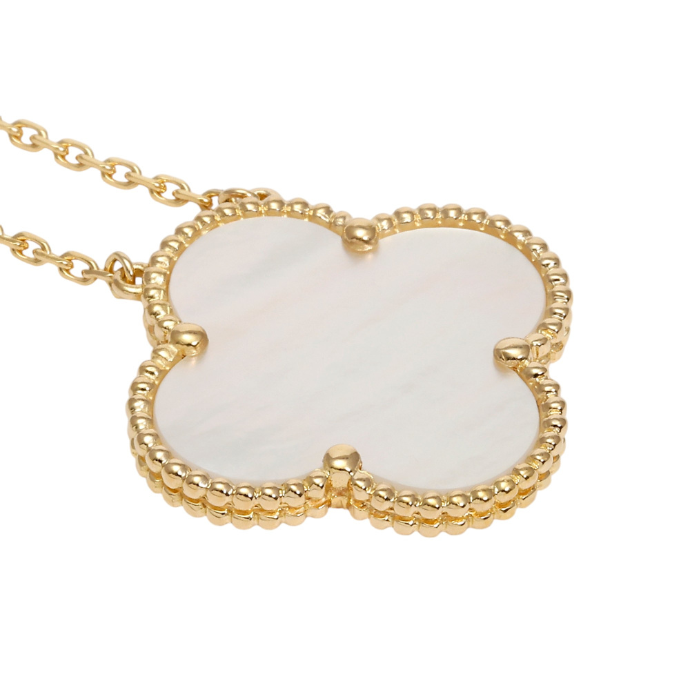 Van Cleef & Arpels Magic Alhambra 100th Anniversary Limited Edition Necklace 18K Yellow Gold Mother of Pearl VCARD34600