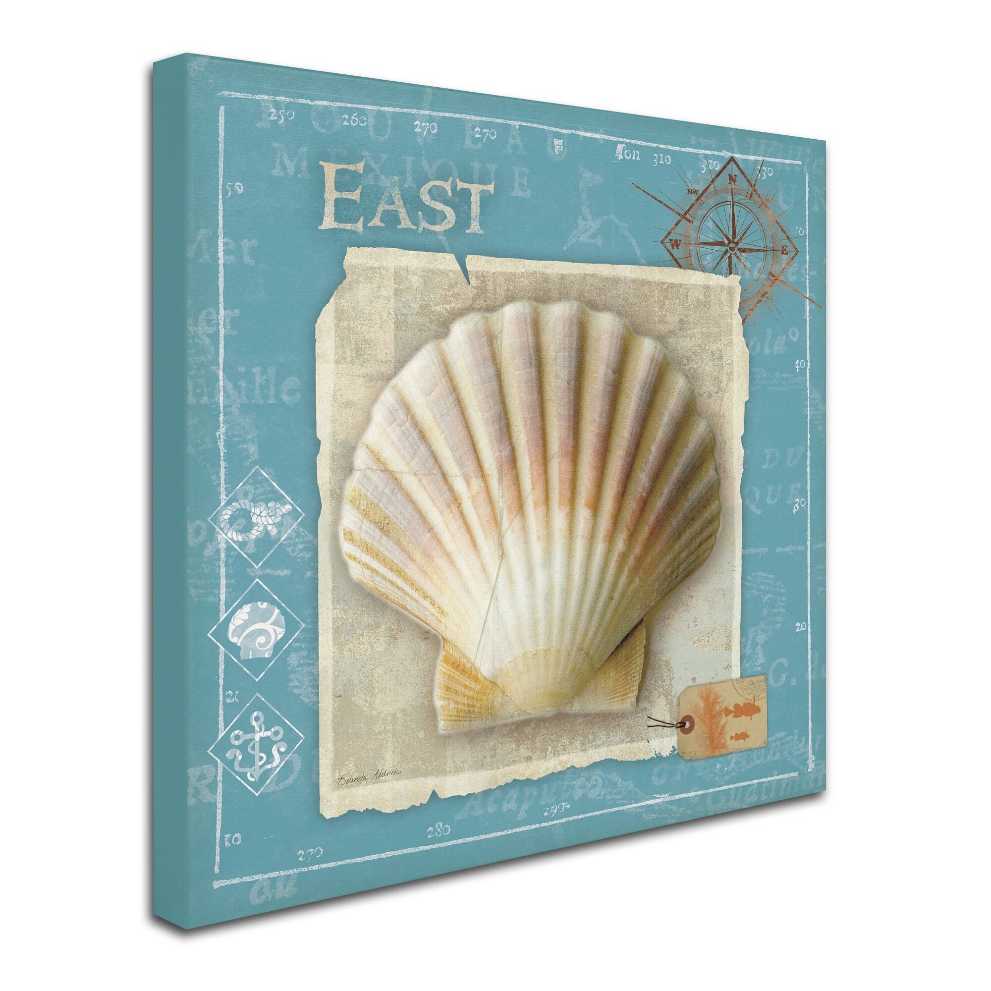 Trademark Global Belinda Aldrich &Points East& Canvas Art