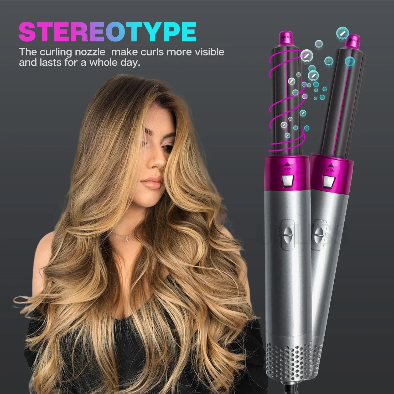 5 in 1 Multifunctional Airwrap Hair Styling Tool