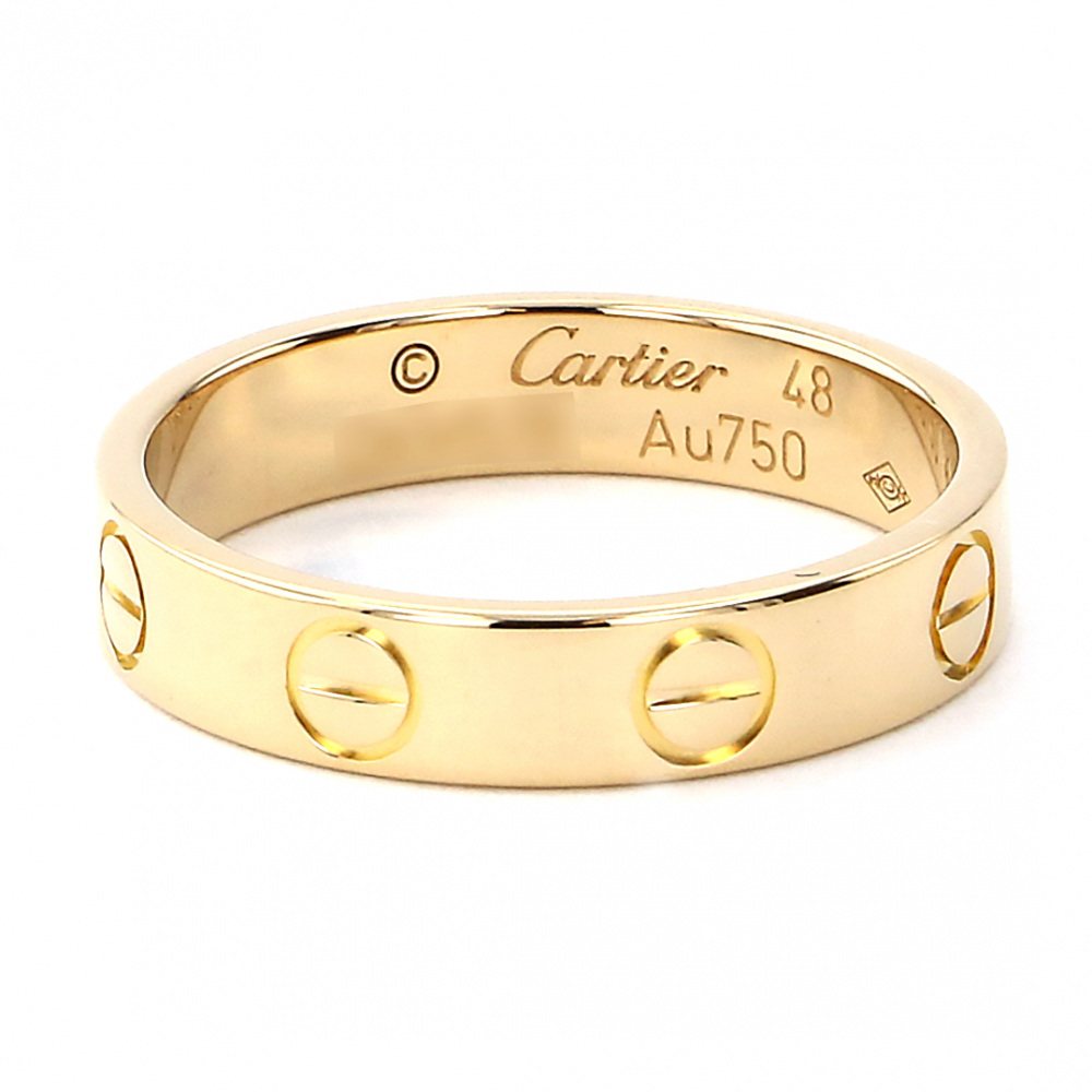 Cartier Love Ring 18K Yellow Gold