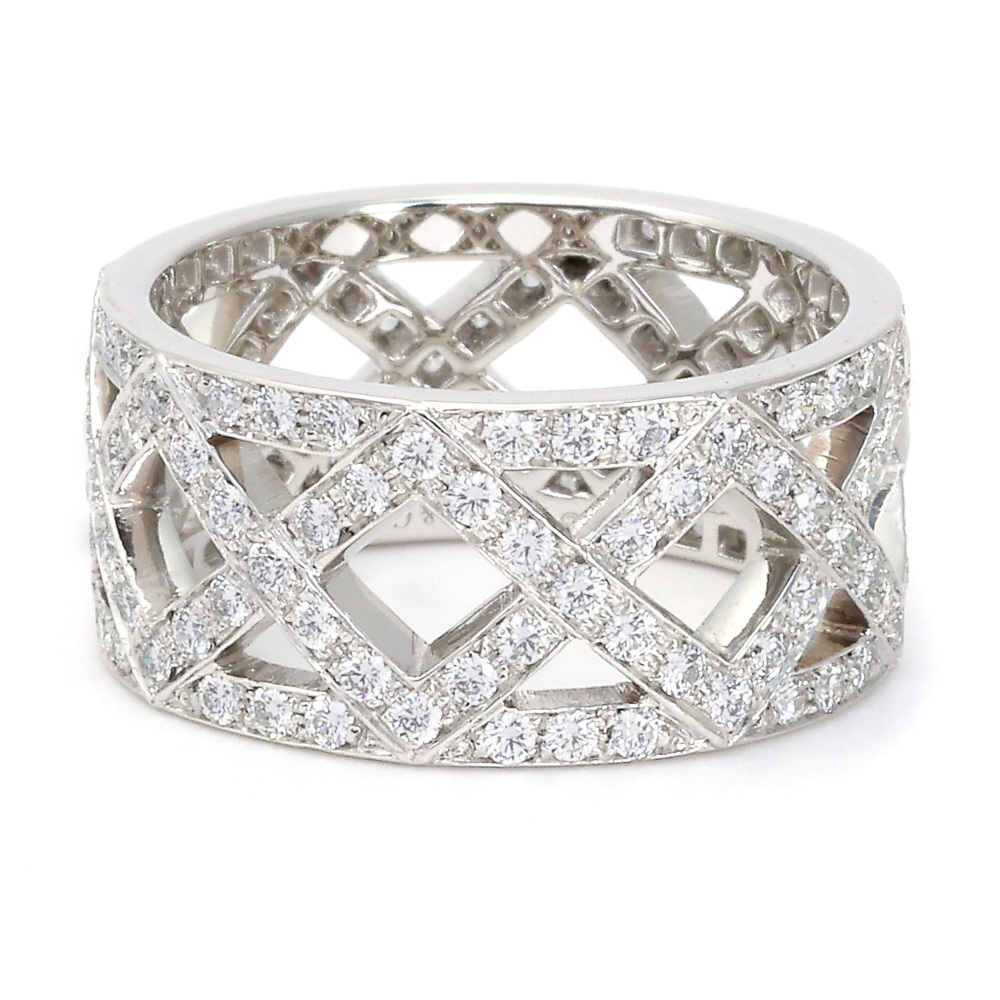 Tiffany & Co. Bladet Ring Platinum Diamond