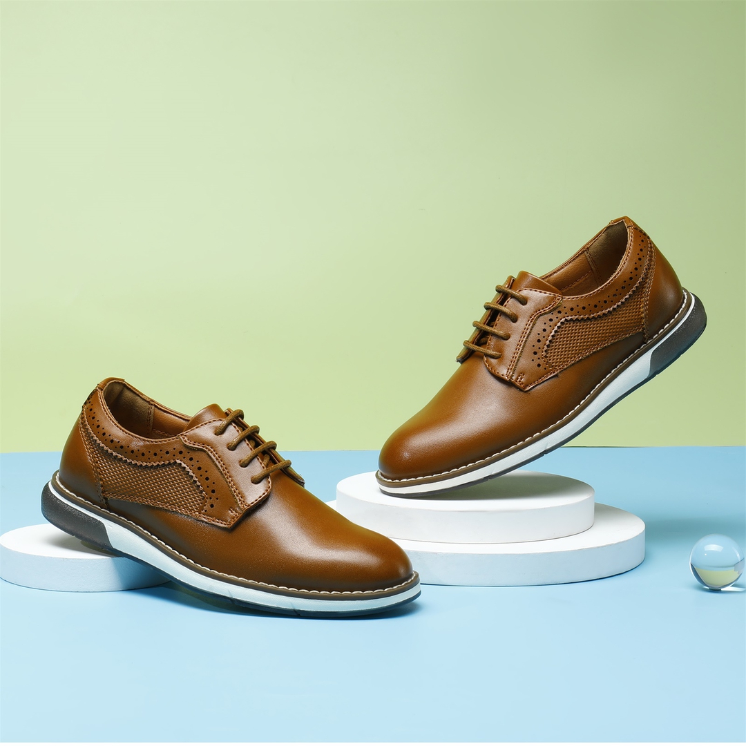 Boys' Pain-Toe Oxford Sneakers