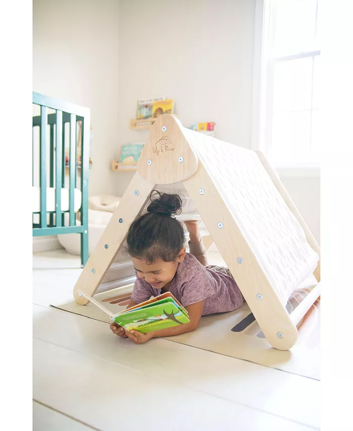 Lily and River Birch Little Climber Playset In White