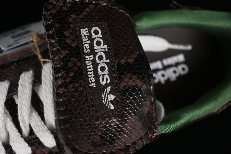 Adidas Wales Bonner Pony Leo X Samba Black/Brown/White/Green IH3262