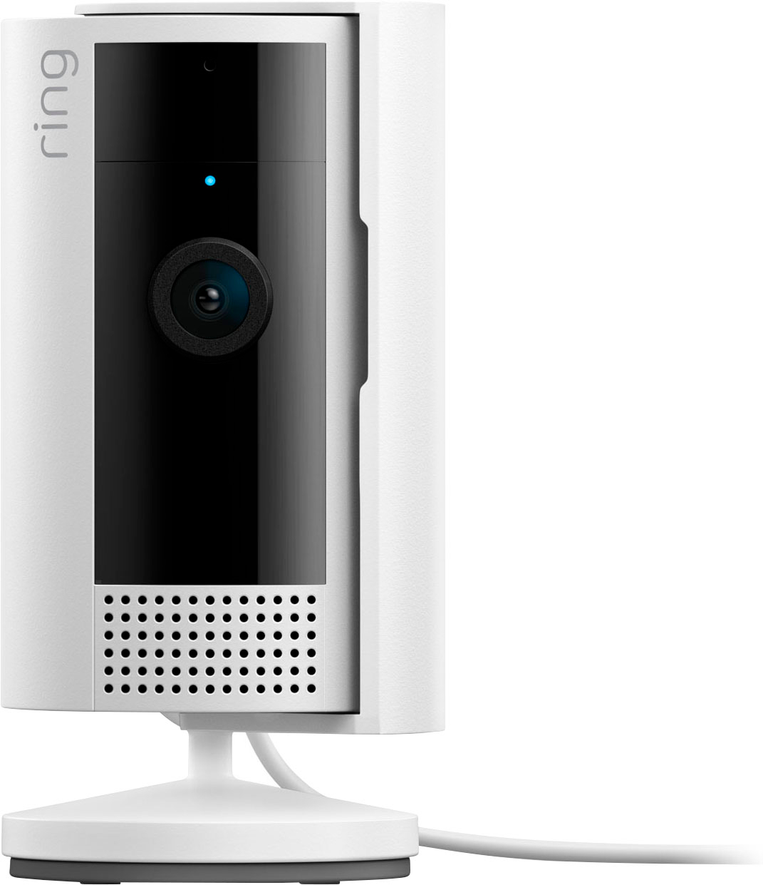 Ring - Indoor Plug-In 1080p Security Camera (2nd - Generation) with Privacy cover - White
