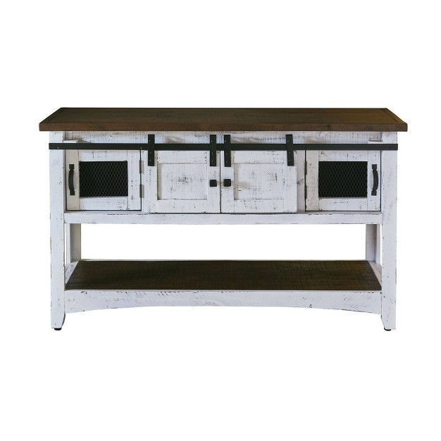 Nolan Console Table White Picket House Furnishings