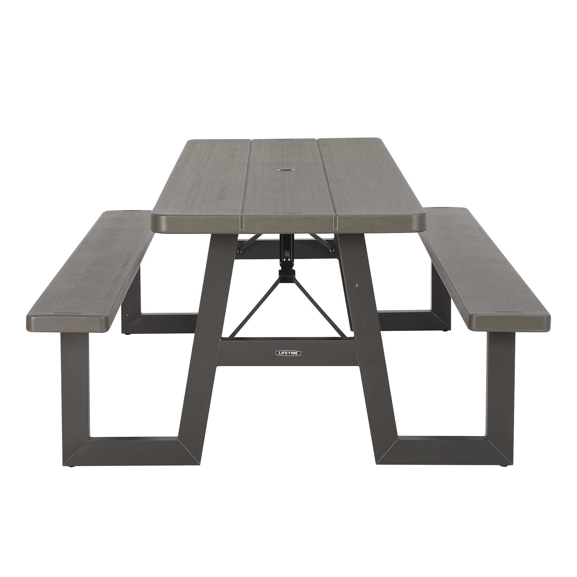 Lifetime 6-Foot W-Frame Folding Picnic Table, 60233