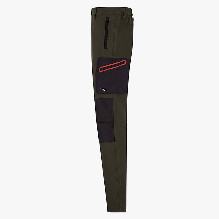 Diadora Pant Stretch Performance Green