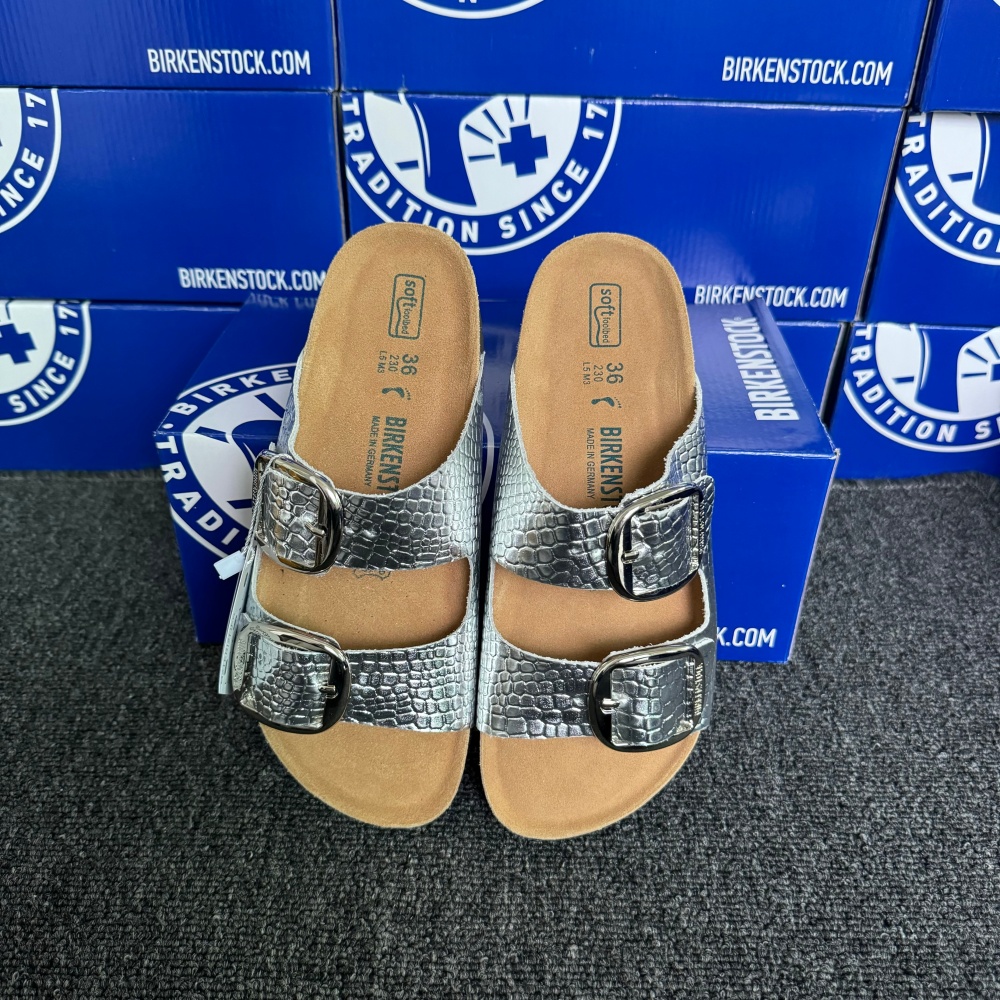 Birkenstock Arizona Snake-Pattern Casual Sandals