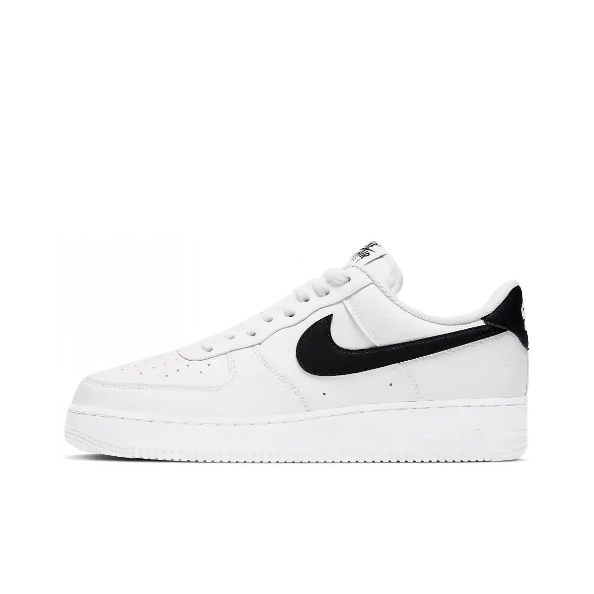 Nike Air Force 1 White and Black Casual Sneakers - cnluxepick