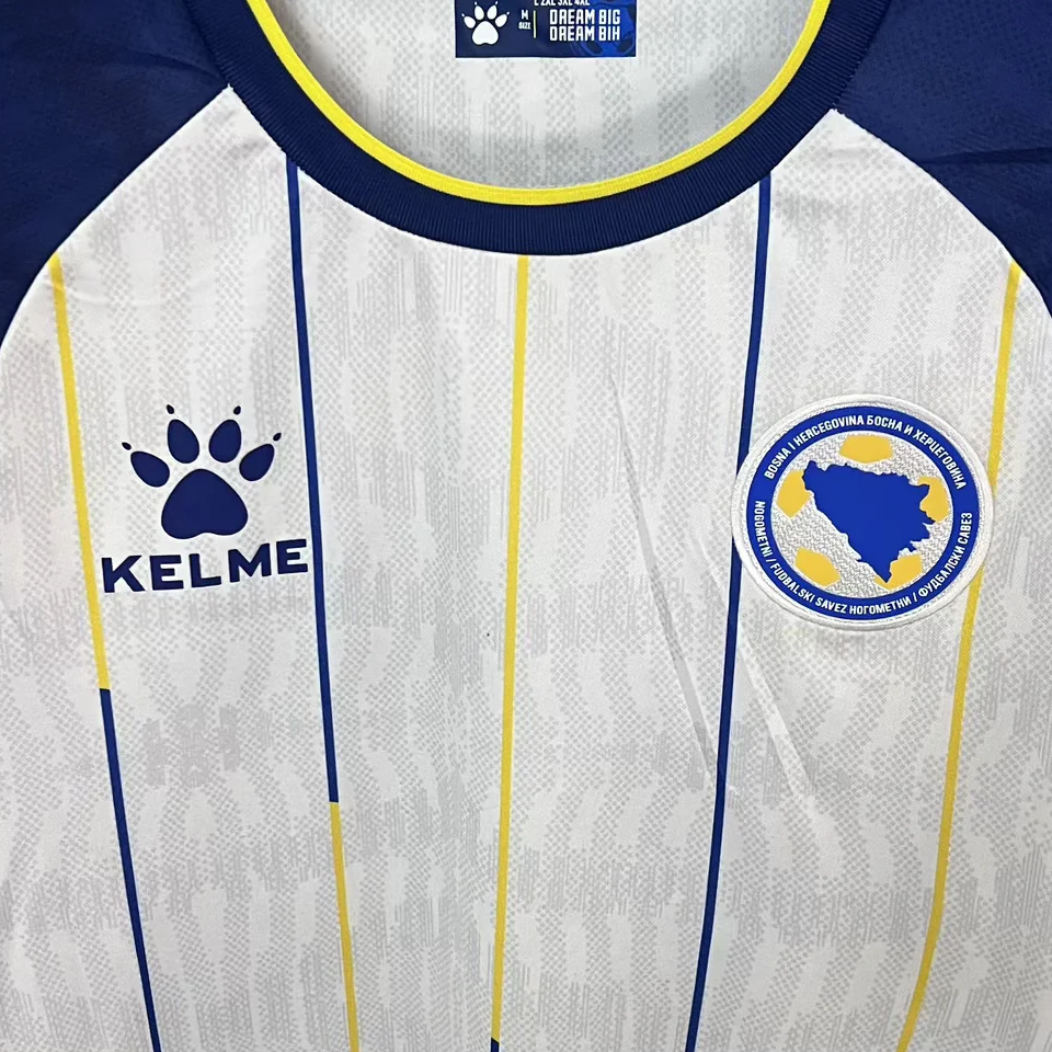 BOSNIA & HERZEGOVINA 2026 WORLD CUP AWAY JERSEY S-4XL FAN VERSION