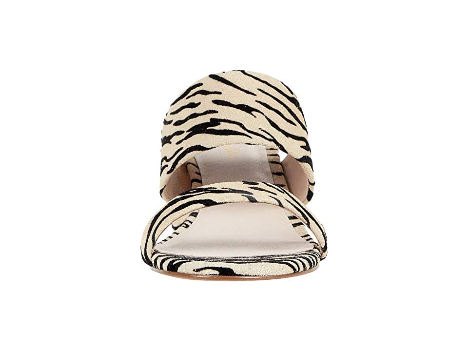 42 Gold Liya Zebra Suede 9.5