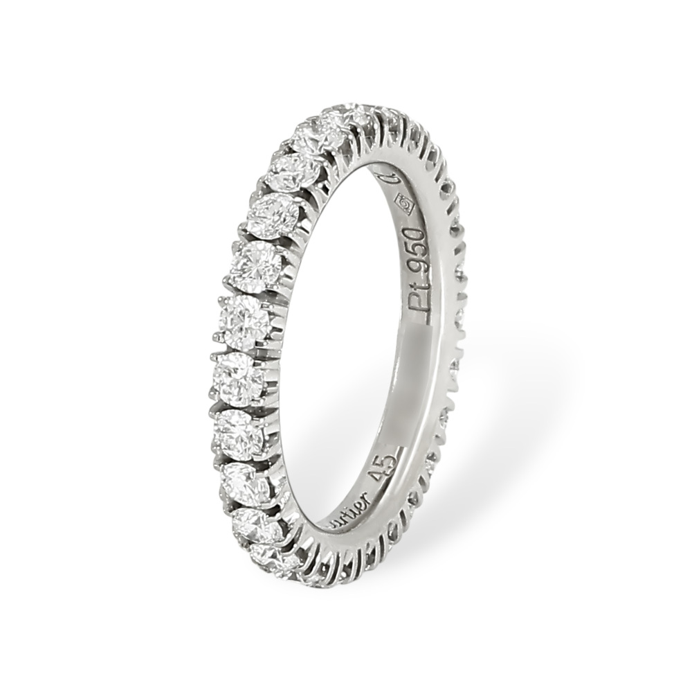 Cartier Destiny Ring Platinum Diamond