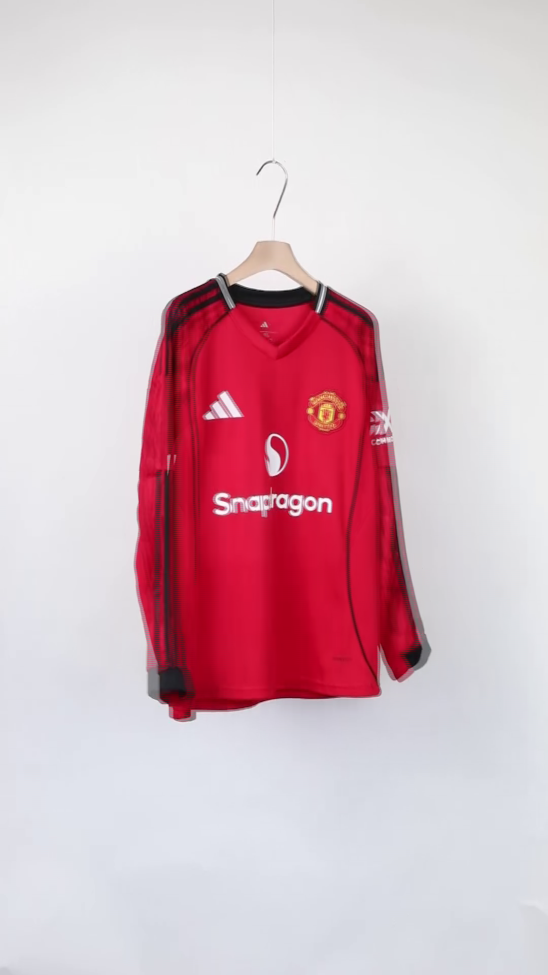 Manchester United Home Long Sleeve Jersey 2025/26