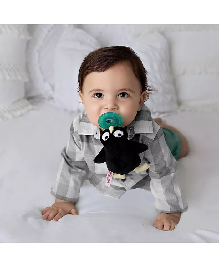 Wubbanub 0 to 6m Infant Pacifier - Mama Penguin