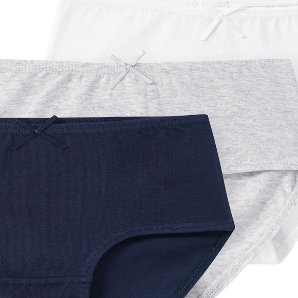 Yigga 3 Mädchen Pantys in Unifarben