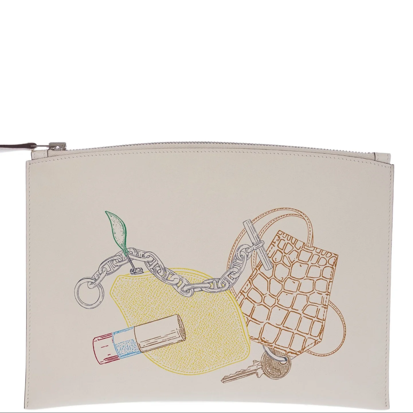 Hermès Pochette Bazar In and Out PM Nata Swift Limited Edition