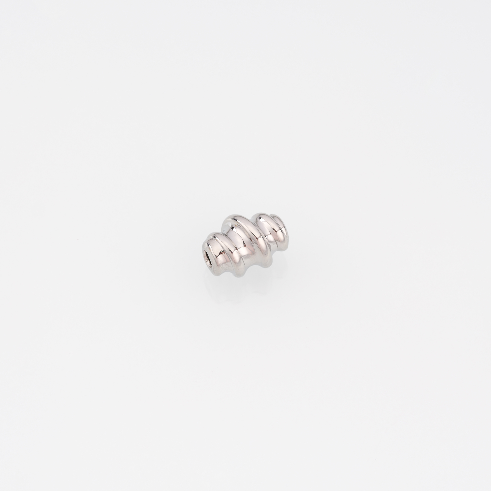 18K Gold Filled Tube Spacer Beads,Spiral Tube Beads for Bracelet Jewelry Necklace Making Supply