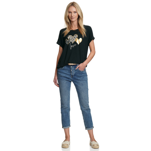 Gina Benotti Damen T-Shirt aus Viskose-Mix