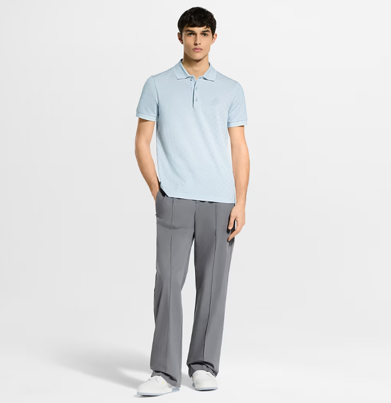 LOUIS VUITTON Damier Signature Polo Shirt