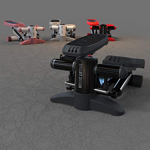 Mini Stepper & Stair Climber Machine - W/Resistance Bands Set - Portable Step Exercise