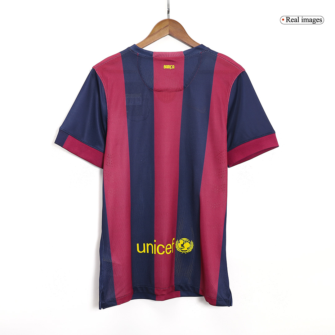 Retro Soccer Jersey Barcelona Home 2014/15