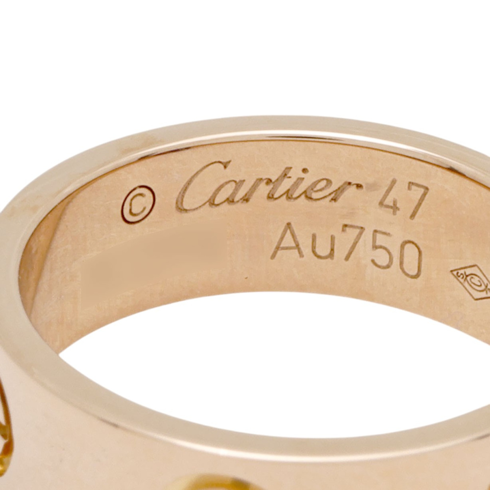 Cartier Love Classic Model Ring 18K Rose Gold B4084800