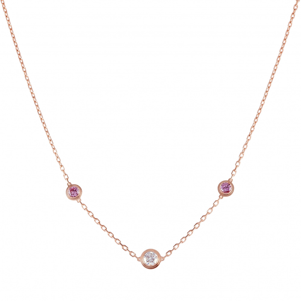 Cartier Damour (diamant Leger) Necklace 18K Rose Gold